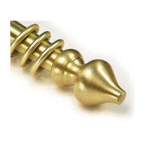 Unique Designs Brass Curtain <b>Rod</b> Set Curtain <b>Rod</b> Bracket and Metal Curtain Poles 2025 - Product Image 1