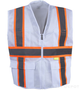 Veste haute visibilité Gilet de sécurité réfléchissant Vêtements de construction Vêtements de sécurité Gilet haute visibilité - Product Image 5