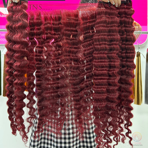 Vague profonde brut non transformé en gros 100% un donneur cuticule aligné vierge double dessiné vendeurs de cheveux vietnamiens - Product Image 4