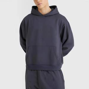 Vêtements décontractés pour hommes survêtements évasés de couleurs unies mode hivernale grande taille - Product Image 3