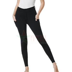 Leggings de Equitación 2026, Personalizadas, Tipo Jodhpur, para Mujer, Impermeables, Resistentes al Viento, de Spandex/Poliéster, Cintura Media, con Agarre en la Rodilla - Product Image 5