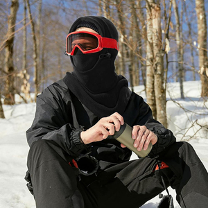 Masque de balaclava chaud Impression de logo personnalisée Tissu respirant Parfait pour les sports d'hiver la moto et les activités de plein air - Product Image 4