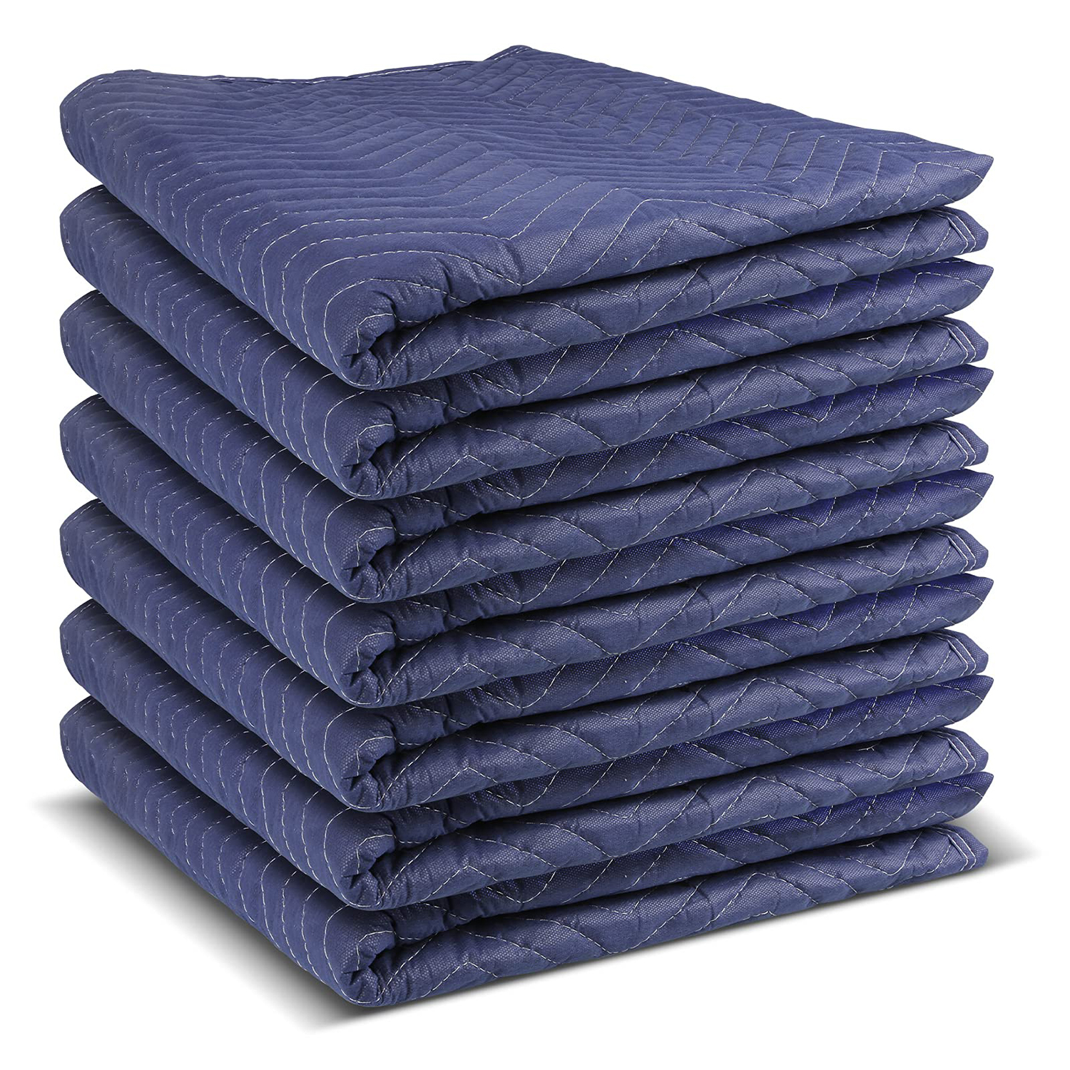 2 Blankets 80 X72 Moving & Packing Blanket - Royal Blue By Sure-Max, 2