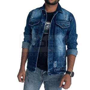 Services OEM INDEX SPORTSWEAR, veste en jean d'hiver pour homme de haute qualité, design personnalisé, coupe-vent et respirante - Product Image 1