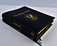 Biblia de Tapa Dura de Cuero PU Personalizada al por Mayor, Impresión de Libros Bíblicos, Papel de Arte, Impresión Offset, Estampado en Caliente, Encuadernación Perfecta, Biblia Sagrada KJV