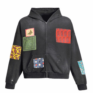 Sudaderas con capucha de hombre con el mejor diseño al por mayor y logotipo personalizado, ligeras, de color sólido, 100% algodón para la temporada de invierno, servicio OEM disponible - Product Image 3