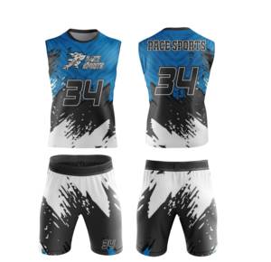 Tenue de football 7 contre 7 pour hommes, sublimation, personnalisable, compression respirante, maillots d'été, shorts extensibles, OEM - Product Image 6