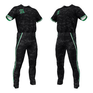 Los hombres último nuevo diseño personalizado equipo de ropa deportiva cómoda y sostenible uniformes de béisbol para superventas - Product Image 6