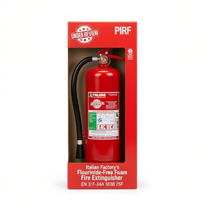 ถังดับเพลิงโฟมคุณภาพสูง 9 ลิตร ปราศจากสารฟลูออรีน จากโรงงานอิตาลี มาตรฐาน EN 3/7-34A 183B 75F - Product Image 2