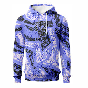 Sweat à capuche tendance pour homme avec un design graphique vibrant pour la mode streetwear, style urbain, sweat à capuche en coton mélangé pour homme - Product Image 1