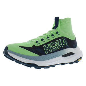 Zapatos HOKA Tecton X 3 para Hombre, Color: Manzana Ácida/Azul Crepúsculo, 100% Auténticos - Product Image 1