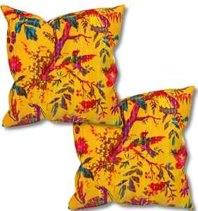 Indian Vintage Decorative Cotton <b>Pillow</b> <b>Case</b> Patchwork Bedding Throw & <b>Cushion</b> Home Decor Lumber <b>Pillow</b> - Product Image 1