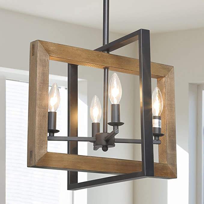 Noir &amp; Bois naturel