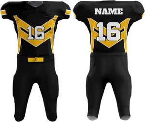 Uniforme de fútbol americano de alta calidad a la moda para hombres y ropa deportiva sublimada transpirable Uniforme de fútbol de talla grande - Product Image 2