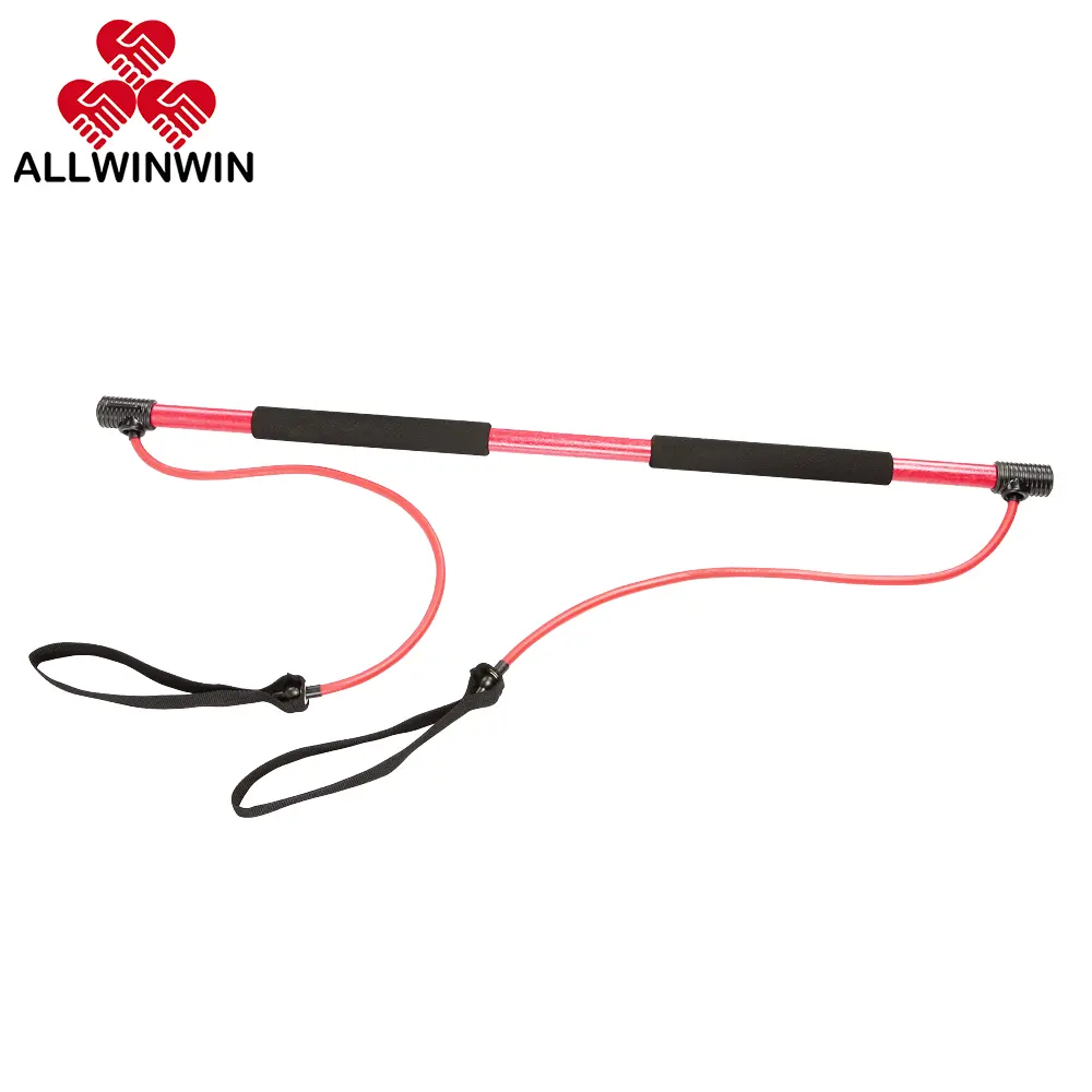 ALLWINWIN GYS03 Stik Gym-98Cm Pilates Bar Resistensi Bodi Tali Pilates