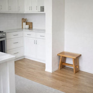 Premium High Quality Solid Suar Wood Live Edge Slab Step <b>Stool</b> Bench for Unique Natural Rustic Home Living Room Furniture Decor - Product Image 5