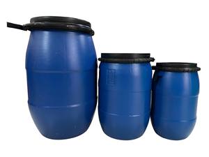 Bidones de Plástico de 55 Galones del Fabricante, con Tapa Abierta Superior y Anillo Metálico, 30L 50L 60L - Product Image 5