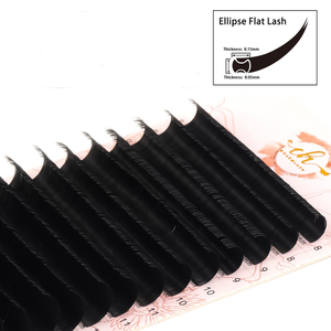 Top vendedor negro oscuro eclipse de pestañas super denso super mate negro de extensión de pestañas de coreana premium PBT pestaña kit - Product Image 1