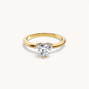 Bague Cara Solitaire en or 14 carats avec diamant de laboratoire - Product Image 3