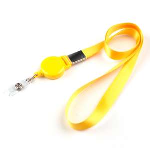 Wholesale colored pull-tab Stretching Buckle ID Card Holder Lanyard - Product Image 4