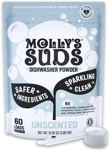 Detergente en Polvo para Lavavajillas Molly's Suds Sin Perfume, 60 Cargas - Product Image 4