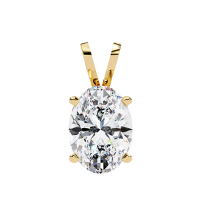 Fabuloso colgante de oro de 18 quilates para mujer con diamante cultivado en laboratorio - Product Image 3