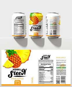 Steen Pineapple Highball con concentrado de jugo de piña Premium Bebidas alcohólicas OEM ODM Proveedor - Product Image 6