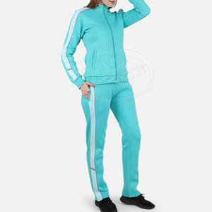 Chándal personalizado para mujer, chándal deportivo hecho a medida en Pakistán, chándales de algodón transpirable para mujer - Product Image 2