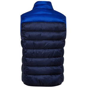 Gilet de haute qualité couleur bloc sans manches coupe ajustée équestre gilet bouffant hommes gilets en duvet gonflé avec logo personnalisé hiver OEM - Product Image 2