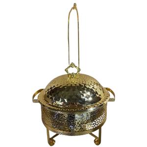 Chauffe-plats suspendu élégant en acier inoxydable pour buffet, service de restauration, mariage, événements - Product Image 2