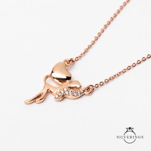 Jikroon de Aleación de Zinc en Forma de Corazón para Expresar Amor y Gratitud, Regalo Perfecto para Amigos Leales - Product Image 1