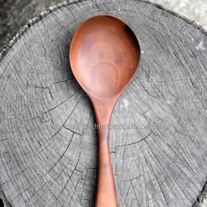 Ensemble cuillère fourchette en bois de bambou solide fabriqué à la main divers modèles pour servir la cuisine mariages-meilleur produit de qualité - Product Image 6