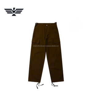 Pantalones Cargo Negros Ligeros Premium EMPIRE TREND WEARS para Hombre, Pantalones Deportivos de Cintura Media con Múltiples Bolsillos y Dobladillo Ajustable - Product Image 4