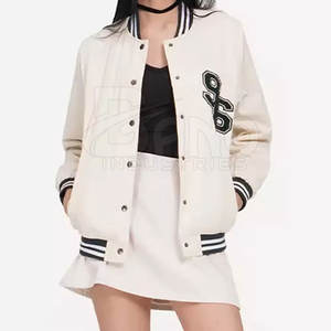 Chaqueta Universitaria de Punto Satinado con Logotipo Personalizado, Superventas, 100% Algodón, Invierno, Alta Calidad - Product Image 6