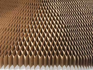 Noyau de papier en nid d'abeille Kraft de prix d'usine pour l'emballage et l'emballage - Product Image 5