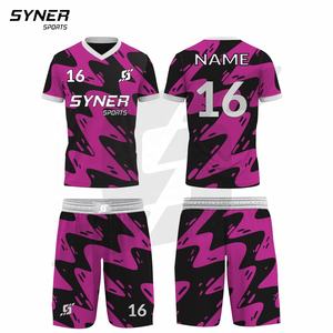 Ensemble de maillots de football personnalisables pour adultes, vêtements de sport à manches courtes, uniformes de football et kits pour vêtements de sport d'équipe - Product Image 4