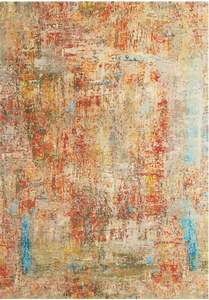 שטיח תפילה טורקי פרסי מופשט, עיצוב מודרני של Loomx, ארוג, ניתן לכביסה, נגד החלקה, ידידותי לחיות מחמד, לשימוש ביתי בסלון -  מבוקש מאוד. - Product Image 4