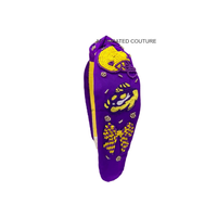 Serre-tête perlé fait main personnalisé 2025 pour filles et femmes, accessoire de jour de match style stade avec éléments brodés, style éblouissant