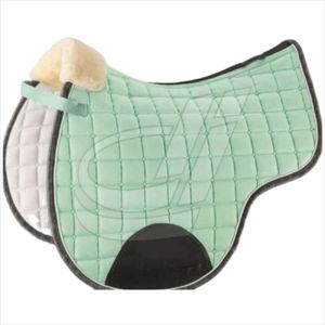 Almohadilla de sillín de caballo personalizada de alta calidad, venta al por mayor, doma occidental, estilos ingleses, tela de neopreno, fieltro de algodón, equitación - Product Image 1