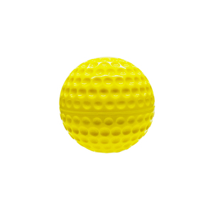 Venta caliente Máquina de lanzamiento profesional Hurling Dimple Ball Yellow Practice Softball Cork Pakistán - Product Image 3