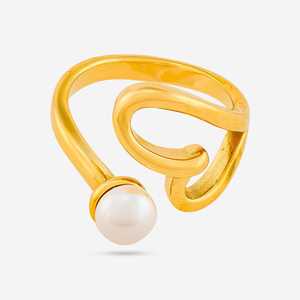 Bague tendance plaquée or avec grappe de pierres 192439 pour occasions religieuses islamiques, sertie d'une monture invisible - Product Image 4