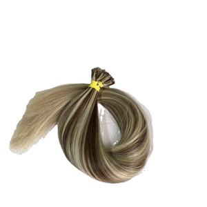 Extension de cheveux humains à Double Drawn, 100% cuticules, lévien, kératine, i-tip, bon marché, vente en gros - Product Image 1