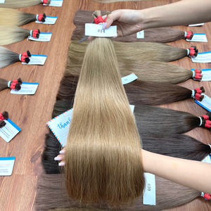 Extensiones de Cabello Humano Virgen Vietnamita 100% Natural, de Alta Calidad, Sin Procesar, Lisas, Doble Capa, Más Vendidas - Product Image 3