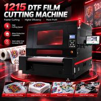 Machine de découpe laser DTF haute efficacité 1215 pour film en rouleau 160W pour la découpe de films TPU d'étiquettes de soin textile