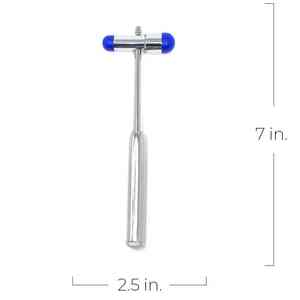 Marteau de Percussion Médical Réflexe Professionnel de Haute Qualité Marteau de Diagnostic en Acier Inoxydable par Caronia chirurgical - Product Image 4