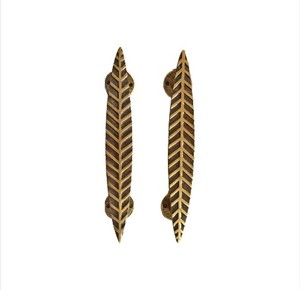 Poignées de porte en métal fini de qualité supérieure pour la décoration de portes de maison et de bâtiment du fabricant indien au meilleur prix - Product Image 3