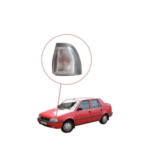 Kaya Plastik KD-1412 Dacia Supernova Front Turn Signal Lamp with <b>Socket</b> - LEFT - 6001539357 - Product Image 2