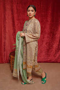 Nouvelle Arrivée Salwar Kameez 3 Pièces Léger et à Séchage Rapide pour Fêtes d'Hiver, Style Pakistanais et Indien, en Lin Imprimé, Couleur Personnalisable, Modèle Privé - Product Image 6
