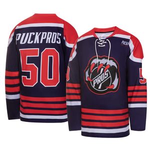 Laced Custom Ice Hockey Jerseys Sublimated Breathable Quick Dry Moisture Wicking Spandex/Polyester Hockey Jersey - Product Image 1