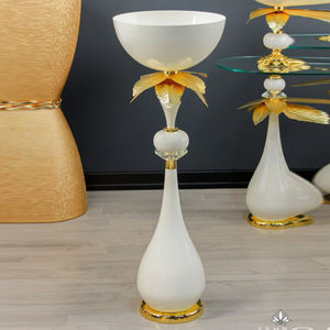 Bol à fruits en métal poli unique fait à la main, vaisselle élégante en argent pour le salon, la fête et la décoration de bureau, unique - Product Image 6